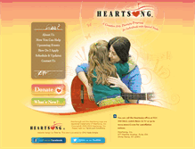 Tablet Screenshot of heartsong.org